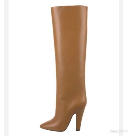 Saint Laurent REVOLVE Tube knee-length boots - Picture 1 of 9